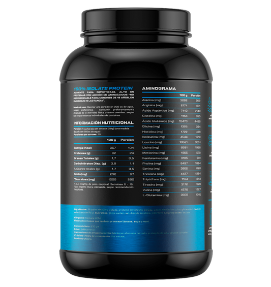 4Active 100% Isolate Protein · 30 Porciones | 23-24 g de Proteína por Porción | 5 Sabores