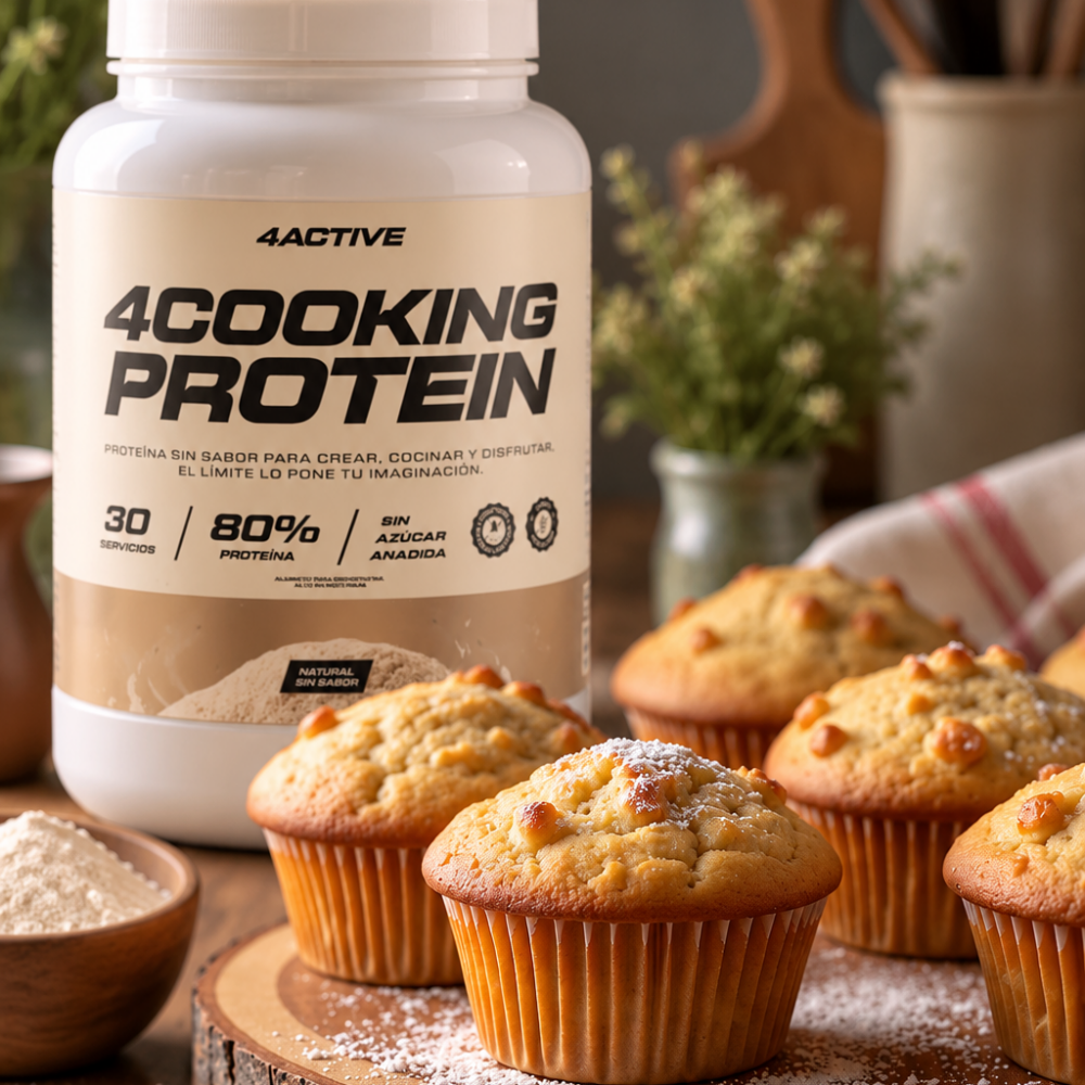 Muffins de proteína