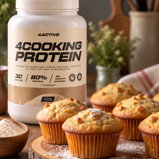 Muffins de proteína