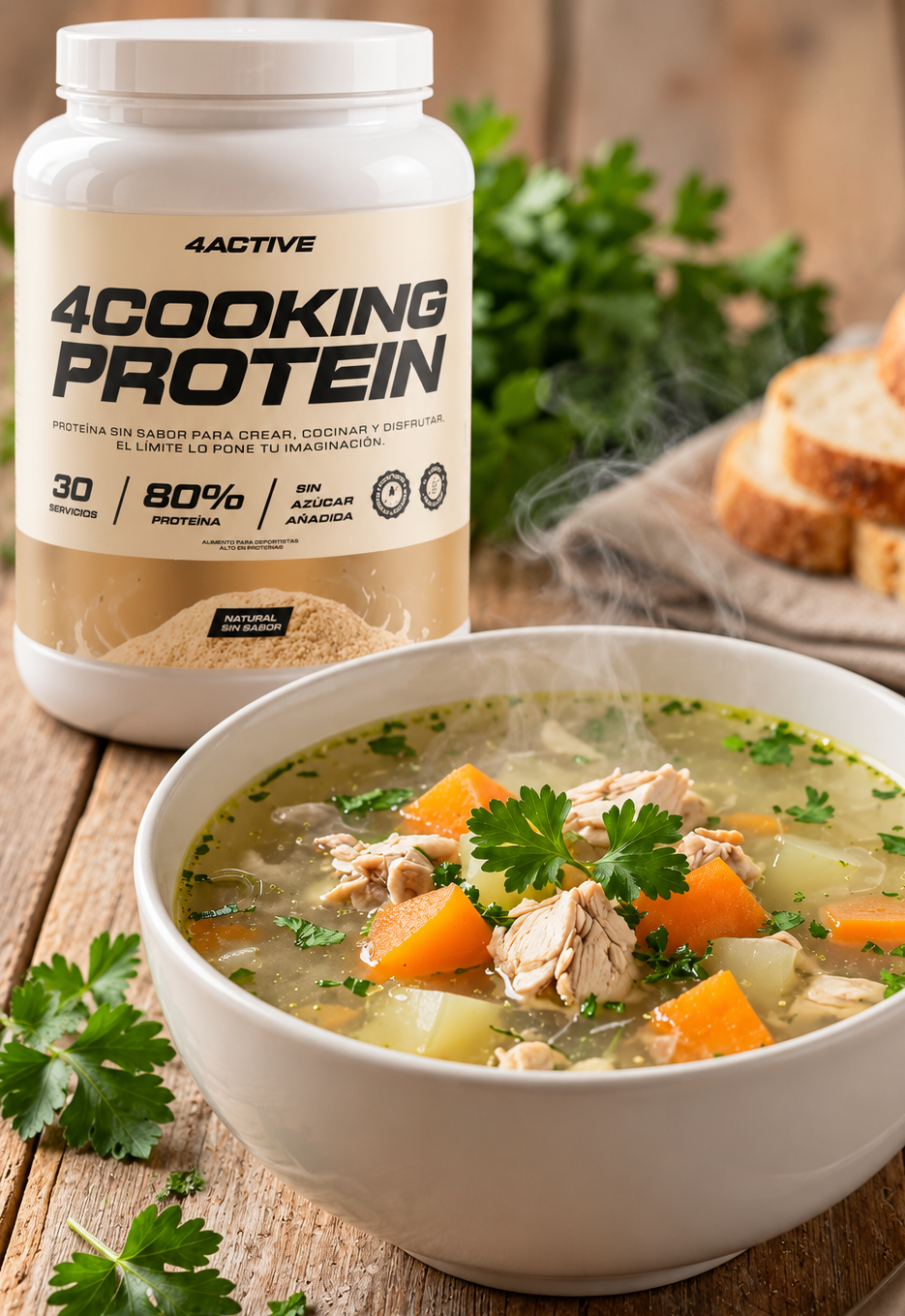 Sopa enriquecida