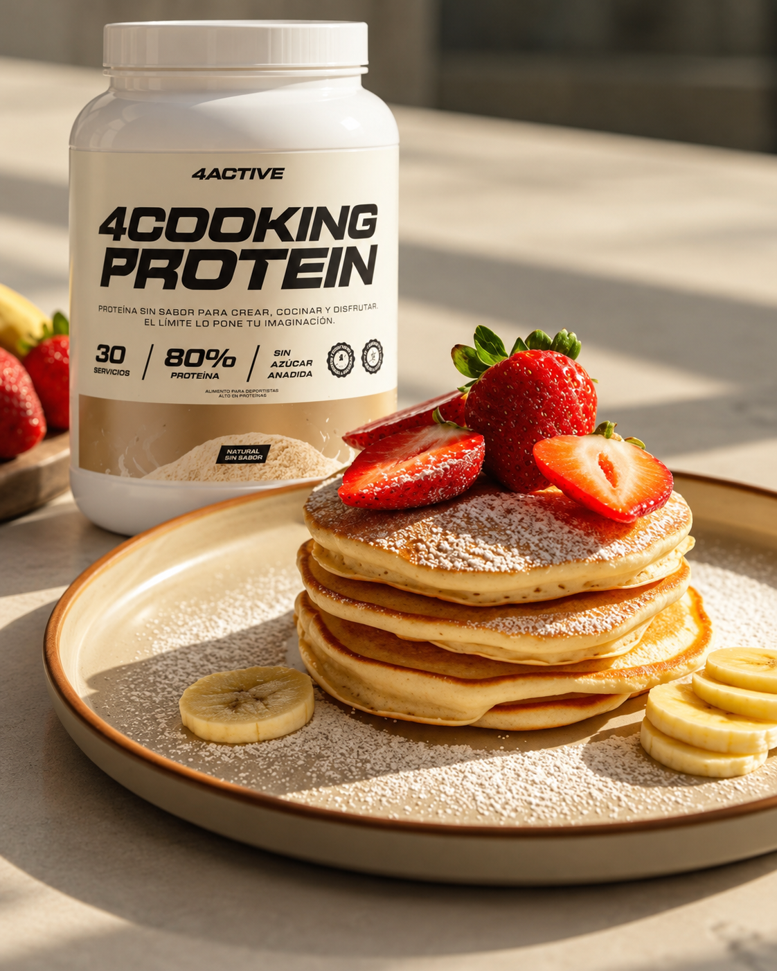 Panqueques de proteína