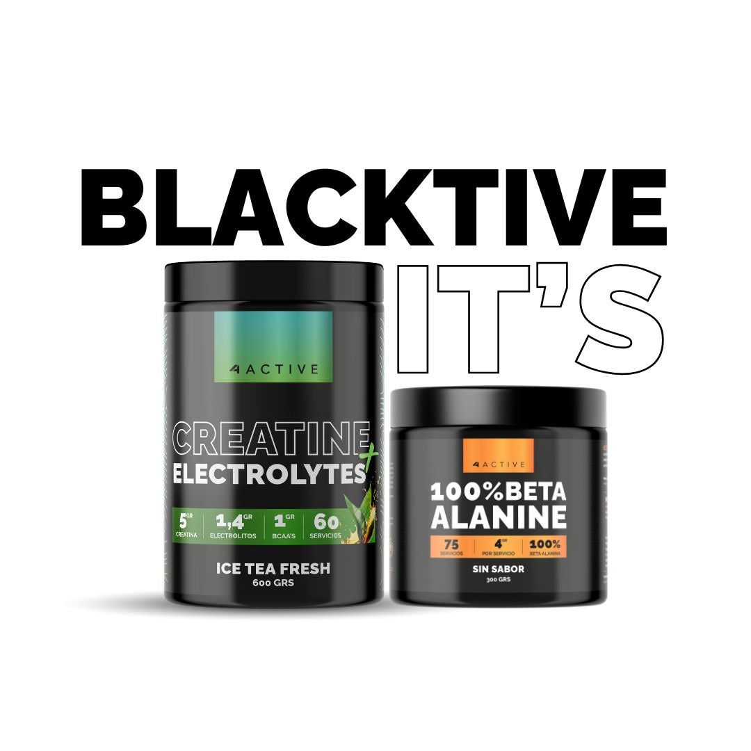 Packtive | Creatine+Electrolytes 600 Grs + 100% Beta Alanine