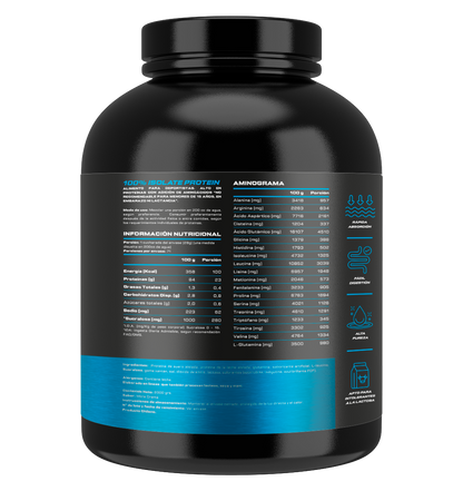 4Active 100% Isolate Protein 2 kg · 69-71 Porciones | 23-24 g de Proteína por Porción