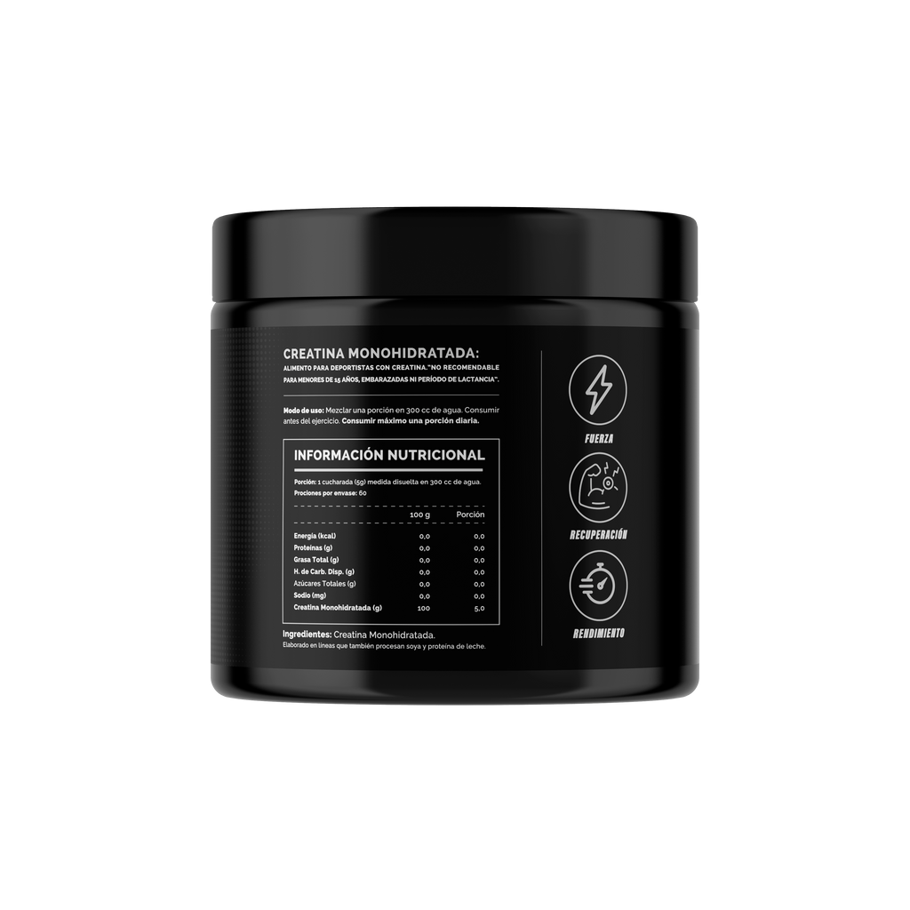 100% Pure Creatine Monohydrate 300 grs