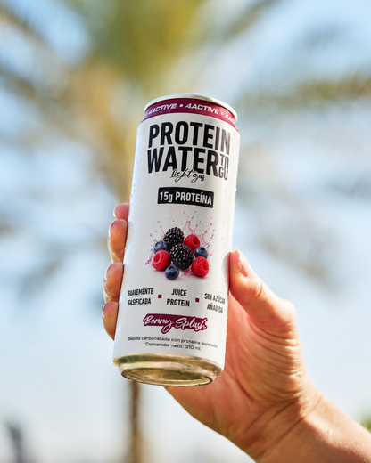 4Active Protein Water To Go Light Gas 15g Proteína 310 ml | Bebida Proteica