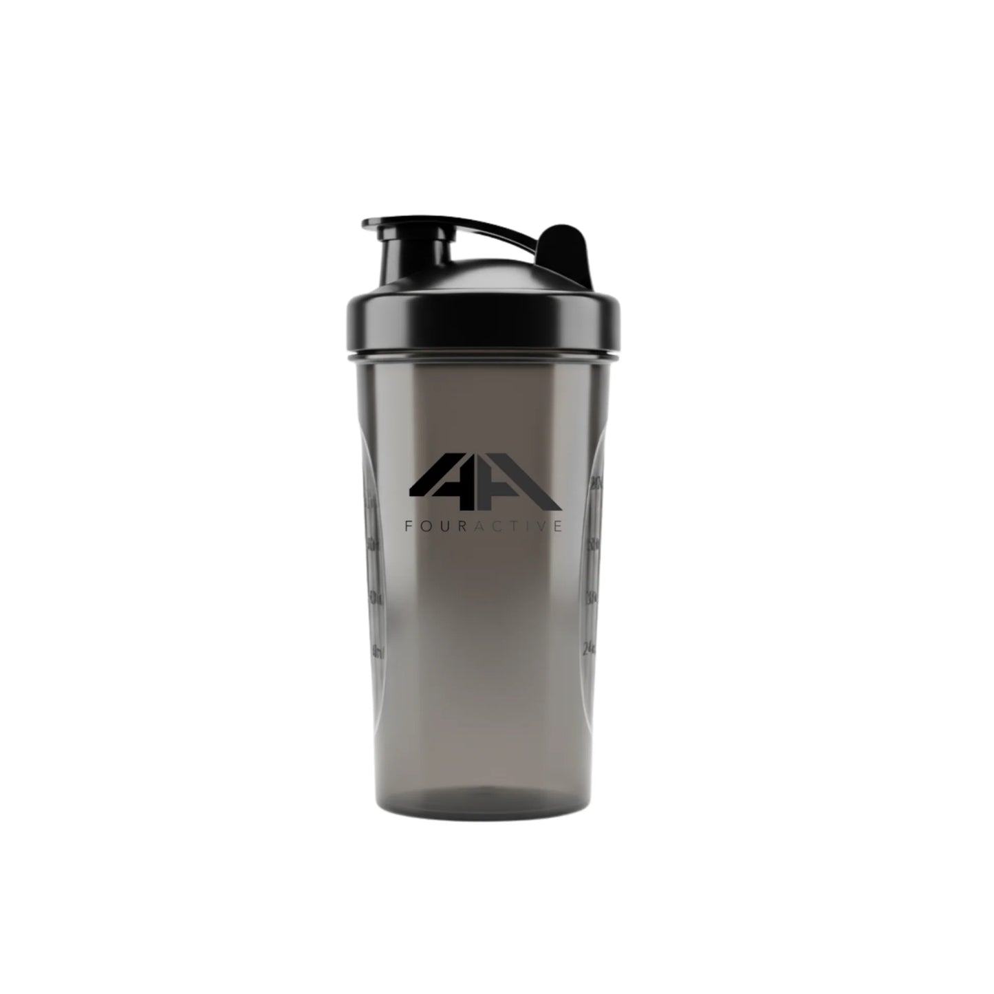4Active Shaker Premium 750 ml | Negro · Tapa Hermética · Rejilla Mezcladora Anti-Grumos