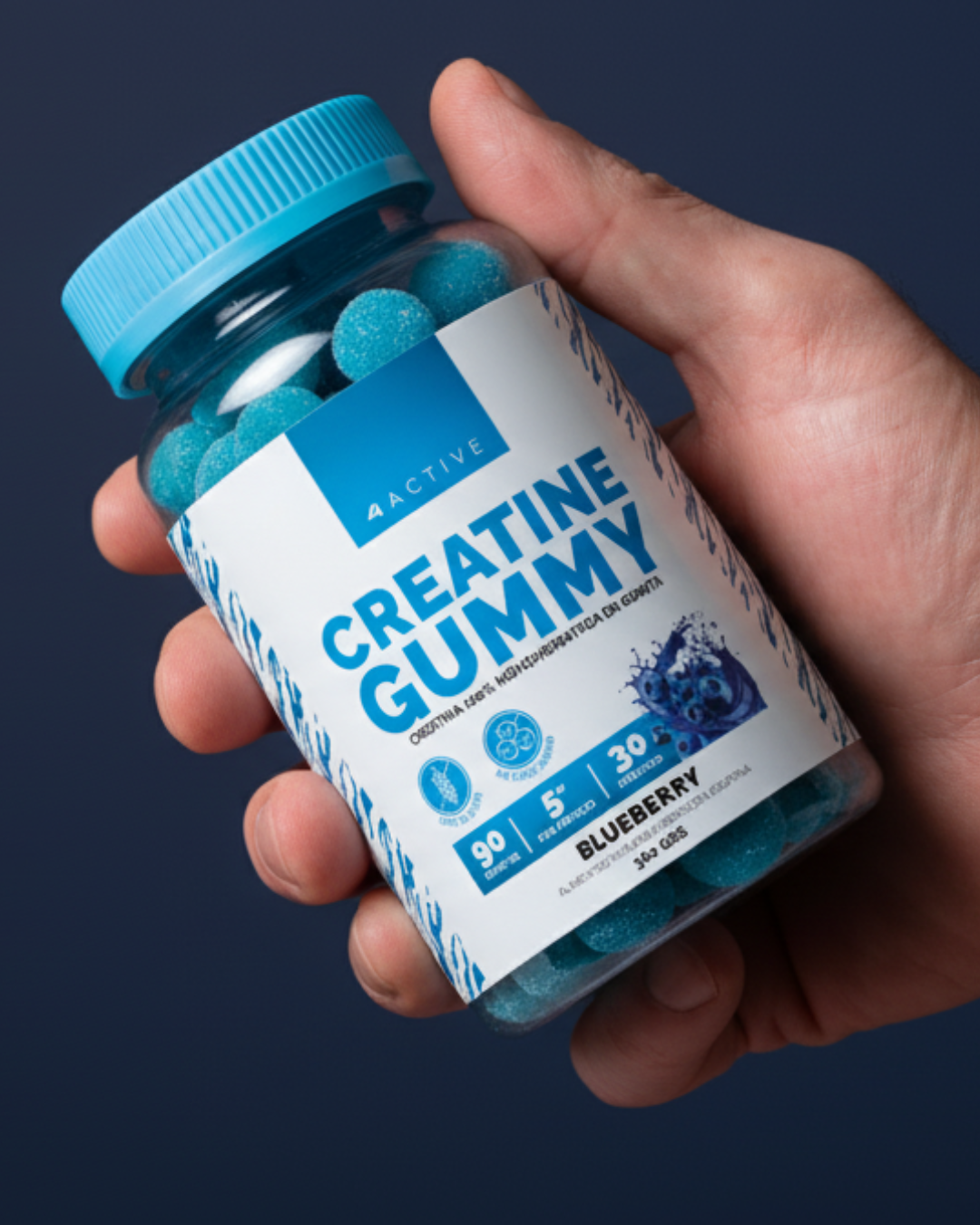 Creatine Gummy Blueberry