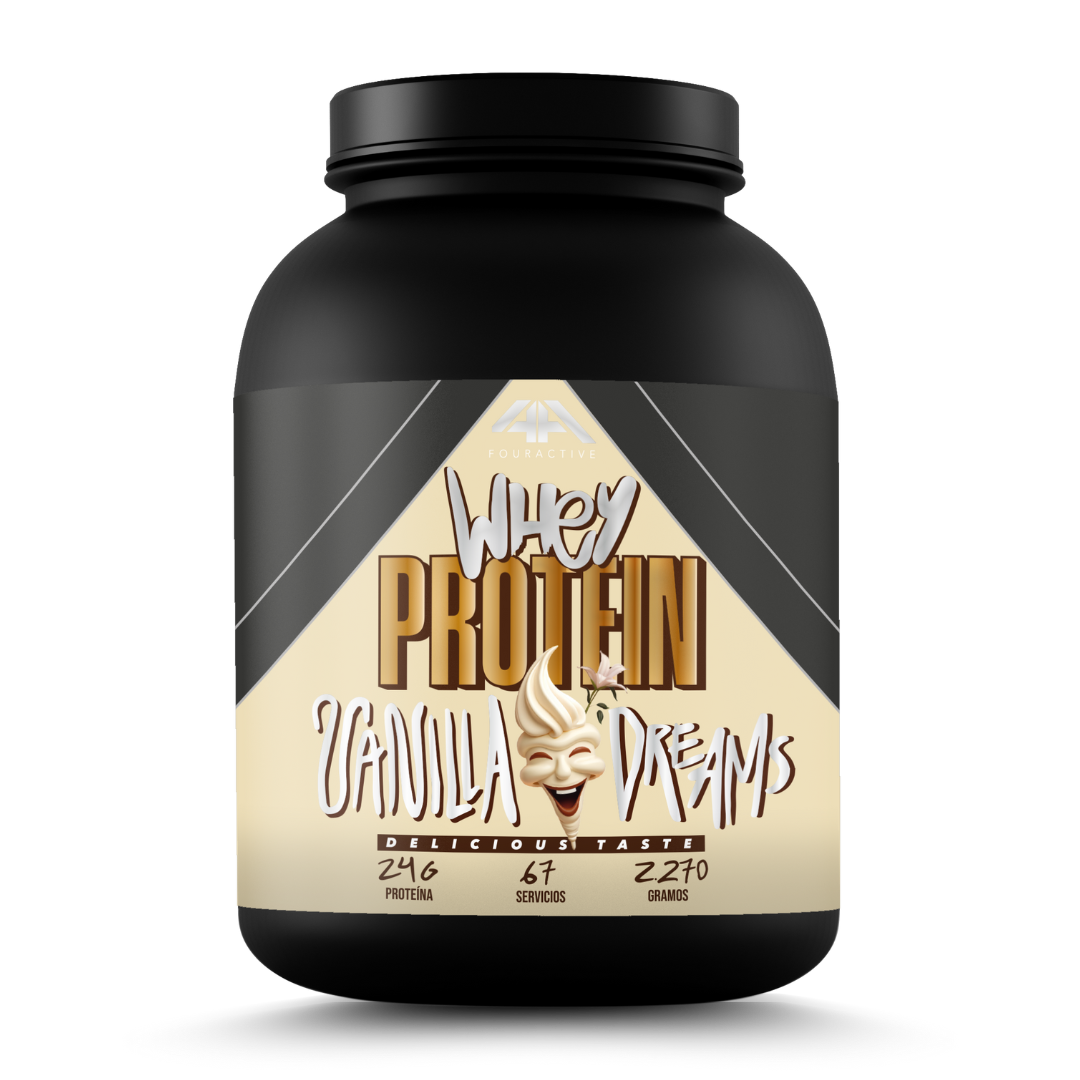 Whey Protein Vanilla Dreams 5 libras - 4Active®