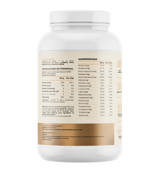 4Active 4Cooking | 30 Servicios · 80% Proteína · 24gr Proteína · 900 grs