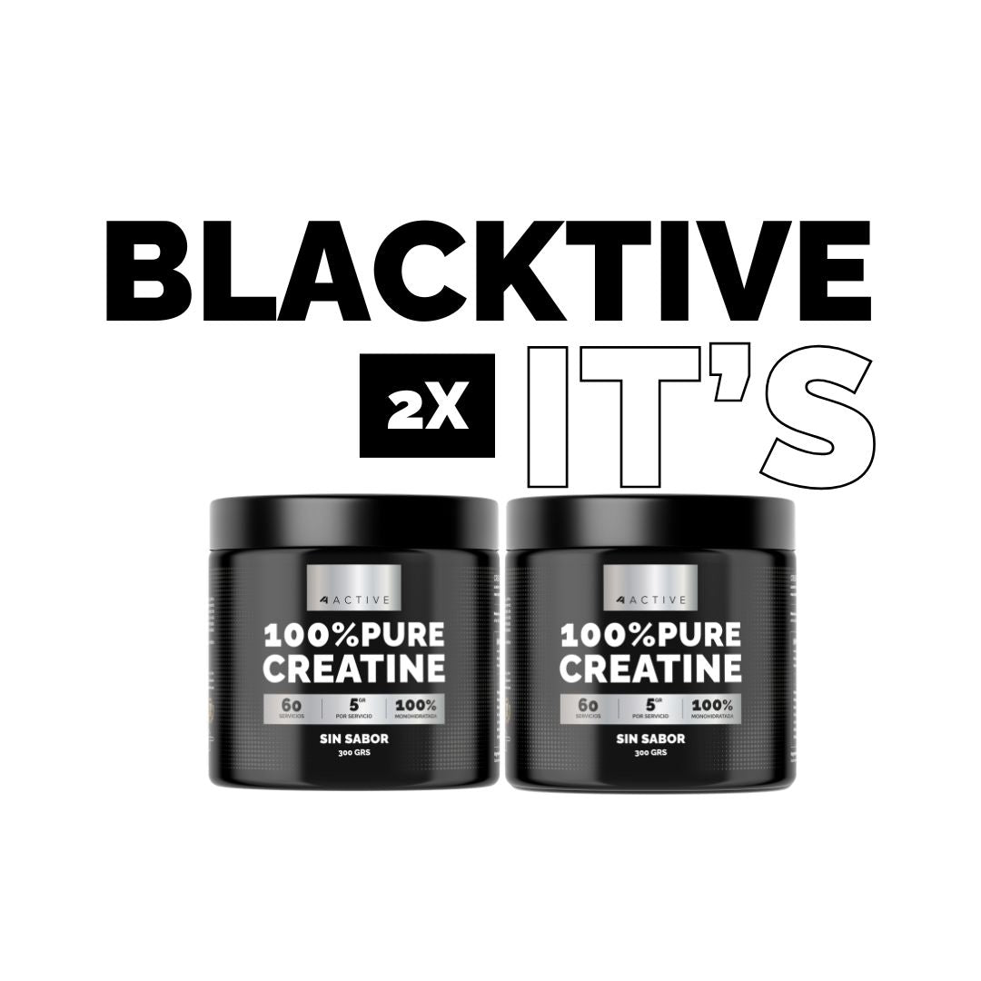 Packtive 2x | 100% Creatine Monohydrate 300 Grs