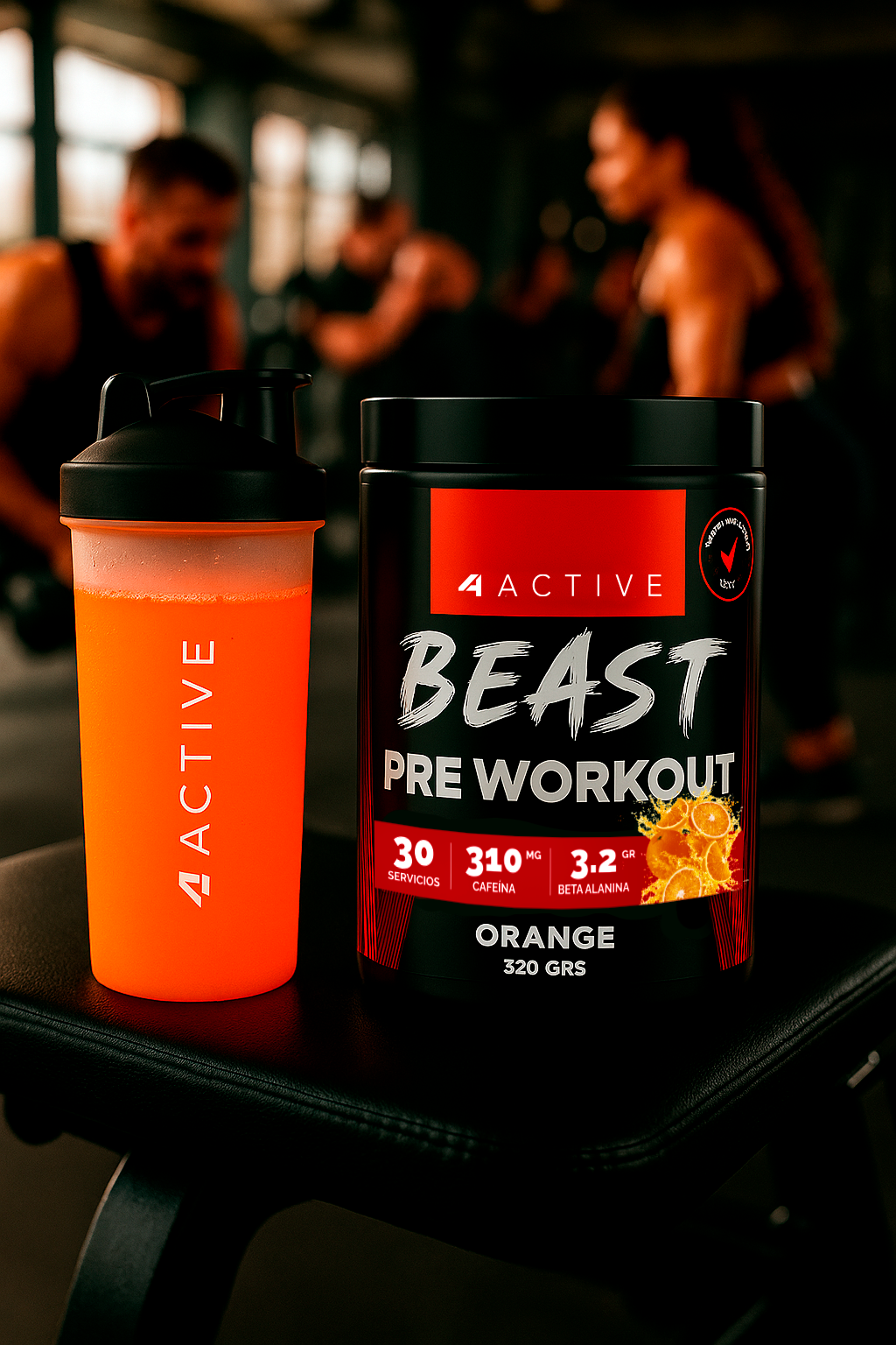 Beast Pre Workout Orange