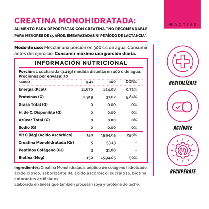 Creatine + Beauty Women Blue Berry Vibes