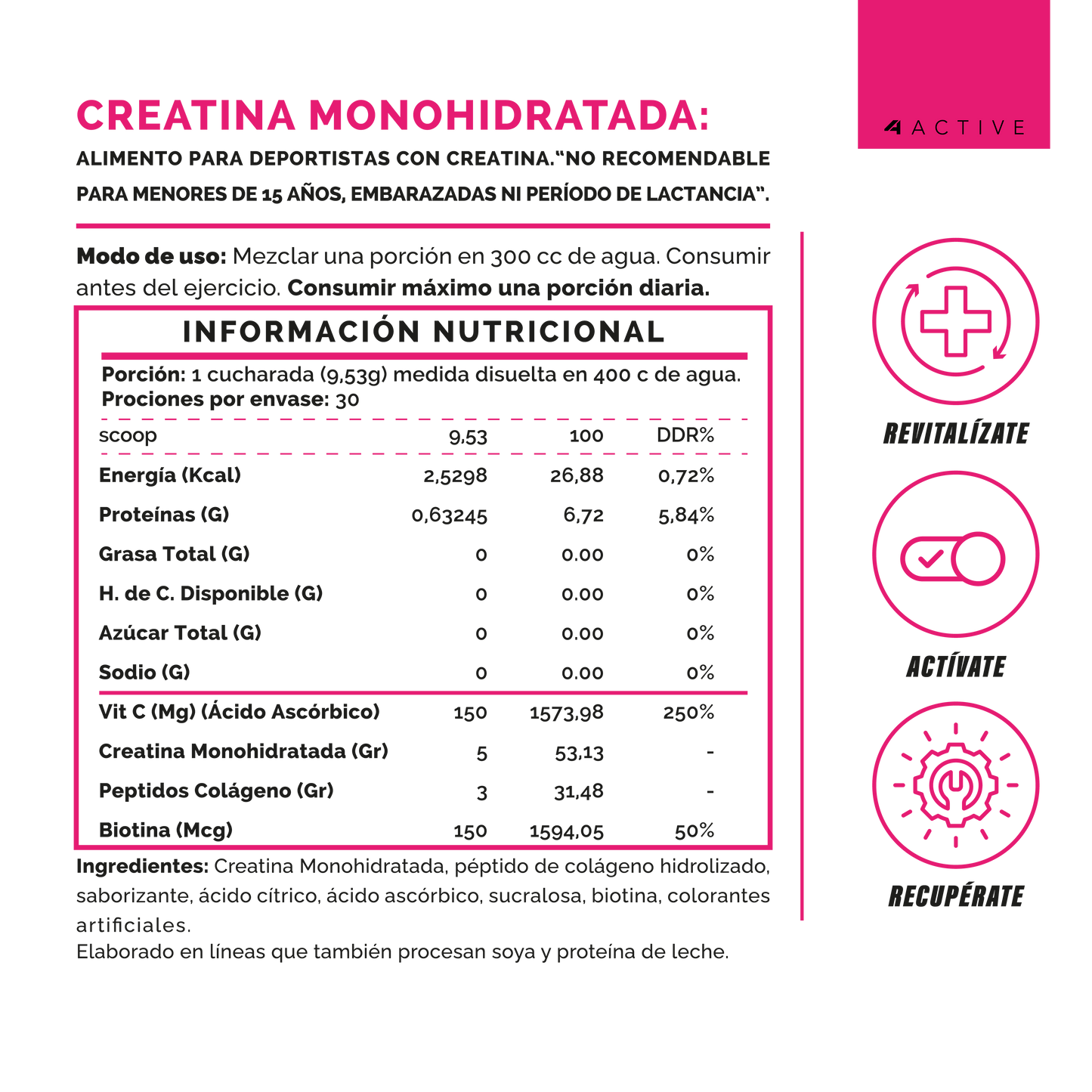 Creatine + Beauty Women Peach Ice Tea Vibes