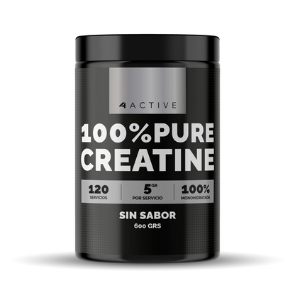 100% Pure Creatine Monohydrate 600 grs