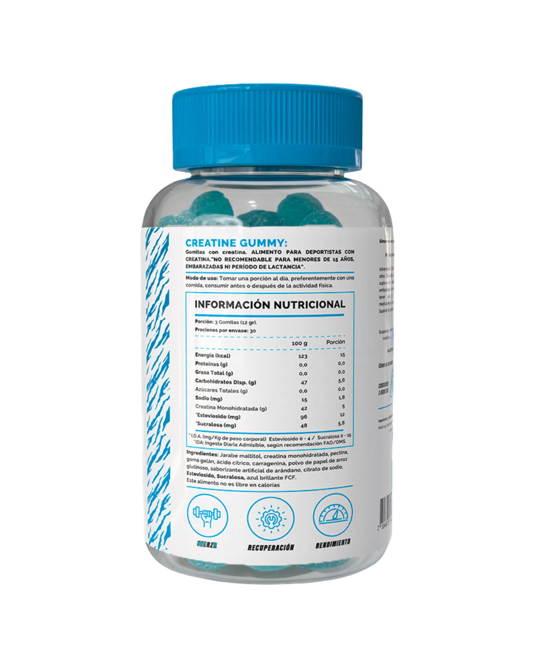 Creatine Gummy Blueberry