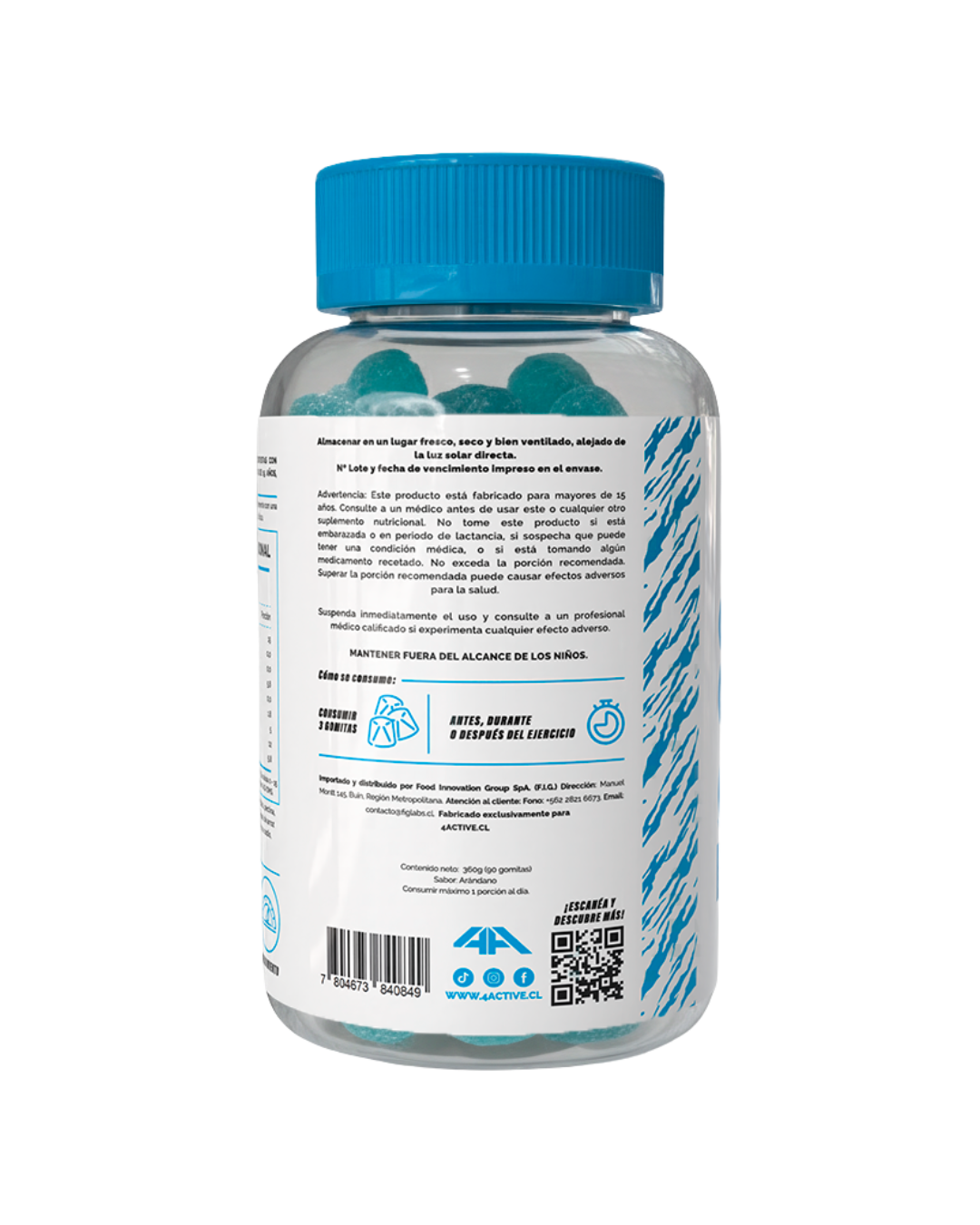 Creatine Gummy Blueberry