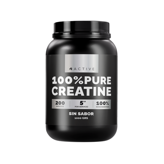 100% Pure Creatine Monohydrate 1000 grs