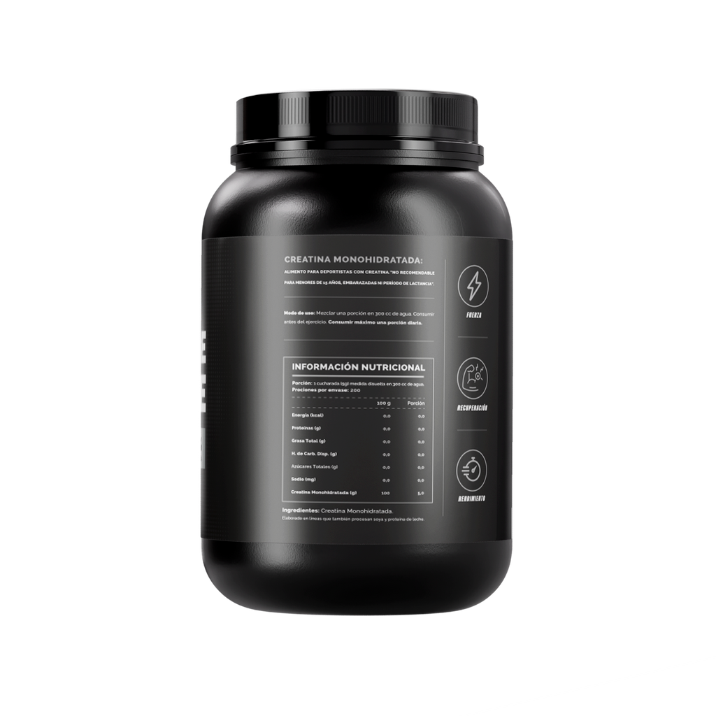 100% Pure Creatine Monohydrate 1000 grs