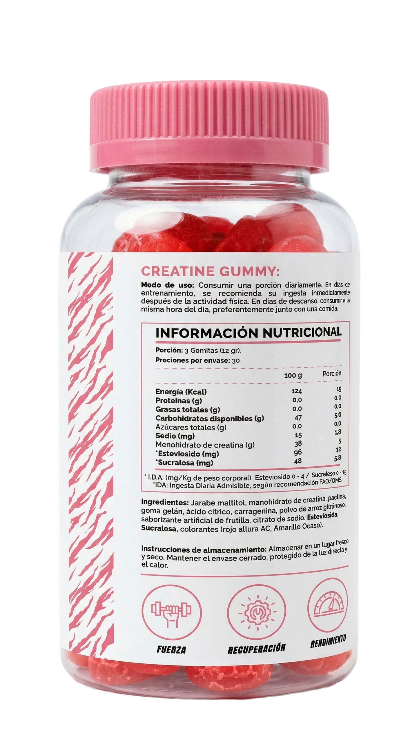 Protein Beauty 30 Servicios · 22g Proteína + Creatine Gummy 30 Servicios + Shaker 4active 750 ml