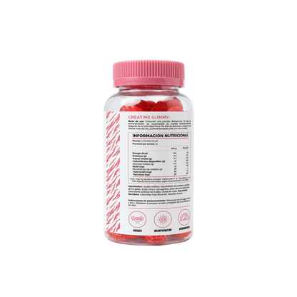 4Active Creatina en Gomitas | 30 Servicios · 3 gomitas por porción · 5g Creatina Monohidratada