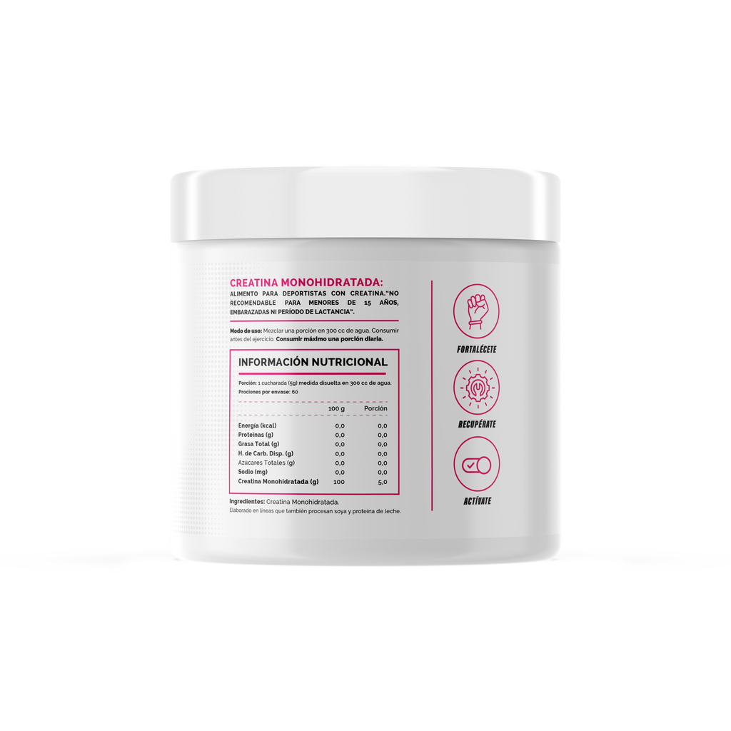 100% Pure Creatine Monohydrate Women