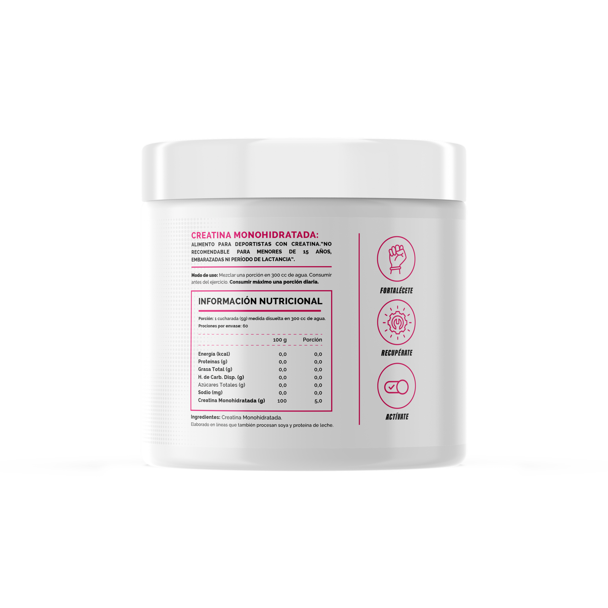 100% Pure Creatine Monohydrate Women