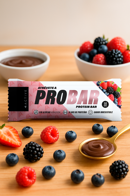 PROBAR Frutos Rojos Chocolate 16 un.