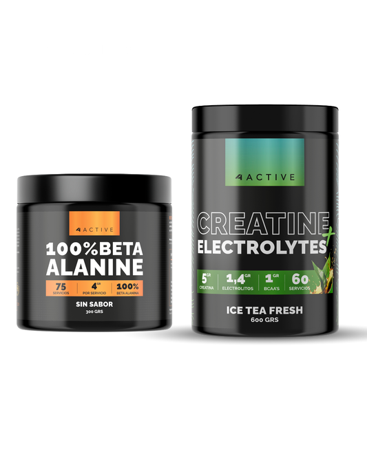 Pack Creatina + Electrolitos 600g + Beta Alanina | Hidratación + Resistencia · Rendimiento Total