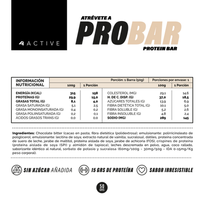 PROBAR Coco Chocolate 16 un.